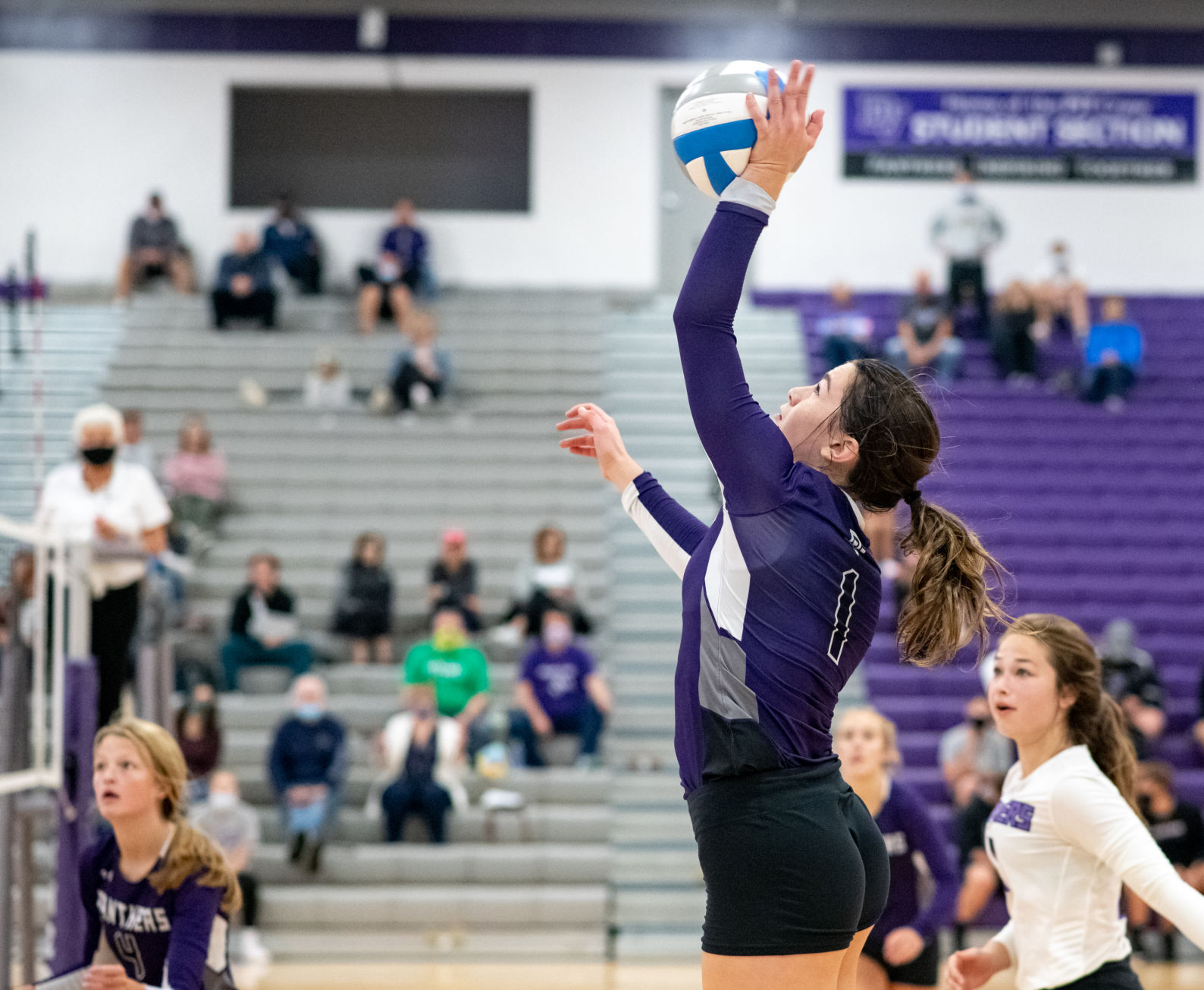 Dakota Valley vs Sioux Falls Washington volleyball